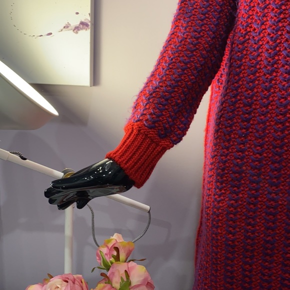 Red dress Made Italy - Picture 3 of 4